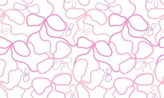 abstract pink bows pattern seamless design on white background modern fluid art for girly web textile wallpaper vector