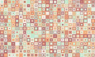 Abstract geometric pattern featuring a multitude of small squares in muted pastel tones. Ideal for website backgrounds, textiles, or modern design projects. vector