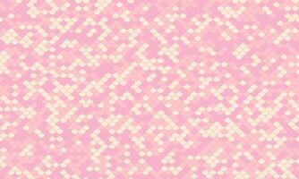 Abstract pastel pink and beige mosaic pattern. Perfect for backgrounds, textiles, or branding. Subtle texture creates a delicate and visually appealing design. vector