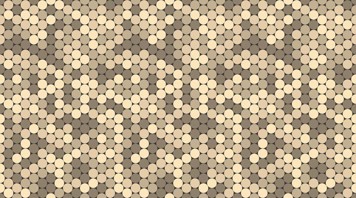 Abstract beige and brown circular pattern. Subtle texture creates a modern, sophisticated design perfect for backgrounds, website banners, or textile prints. Evokes feelings of calm and elegance.