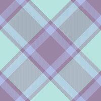 Kitchen textile seamless tartan, october pattern texture fabric. Floor check plaid background in light and pastel colors. vector