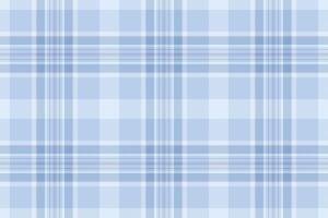 Customer fabric background tartan, folklore pattern textile plaid. Net seamless texture check in light and blue colors. vector