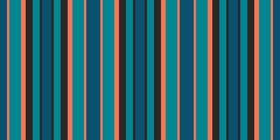Vibrant vertical stripes in teal, coral, and black create a dynamic, modern pattern. vector