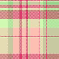 Windowpane background seamless fabric, sexual check tartan pattern. Package textile plaid texture in light and red colors. vector