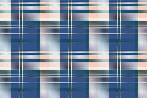 Xmas tartan textile pattern, 2025 check seamless. Colorful background plaid fabric texture in blue and cyan colors.