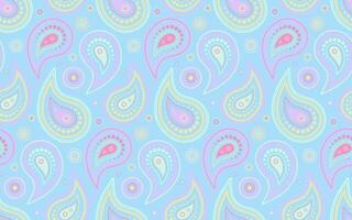 Repeating background in image page. Medallion damask as surreal retro. Bohemian template by festive boho. vector