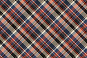 Dining textile plaid pattern, hounds check tartan texture. Gorgeous fabric background seamless in red and dark colors. vector