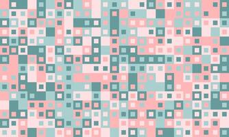 Abstract pastel square mosaic pattern. Perfect for website backgrounds, textile prints, or modern design projects. vector