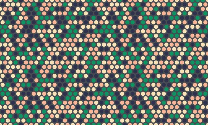 Abstract geometric pattern of pastel circles in a zigzag arrangement. Perfect for website backgrounds, textile designs, or modern branding.
