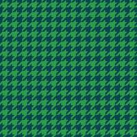 Vibrant green and navy houndstooth pattern. Classic, timeless design perfect for textiles, fashion, website backgrounds, or branding. vector