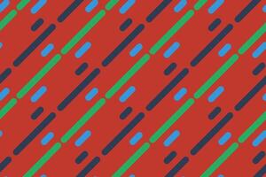 Dynamic diagonal lines in vibrant red, green, and blue create a captivating abstract pattern. vector