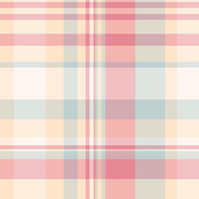Dress background tartan texture, blanket fabric pattern plaid. Aged textile seamless check in light and bisque colors.