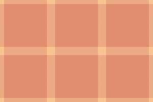 Subtle peach and cream plaid pattern. Perfect for backgrounds, textiles, or website design. Evokes feelings of warmth, calm, and understated elegance. vector