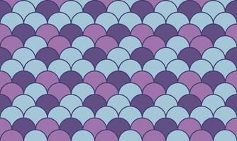 Seamless pastel purple and blue fish scale pattern. Perfect for textile design, website backgrounds, or whimsical branding. This elegant, repeating motif evokes calm and underwater beauty. vector