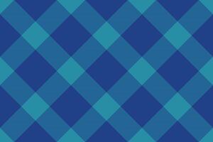 Girl background plaid texture, softness tartan fabric. Ornate pattern check seamless textile in blue and cyan colors. vector