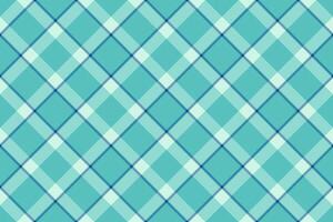 Serene teal and white plaid pattern. Perfect for textile design, website backgrounds, or crafting projects. This refreshing, minimalist design evokes feelings of calmness and order. vector