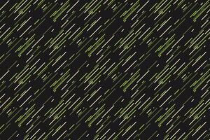 Dynamic abstract background with diagonal lines in lime green and beige on black. Perfect for modern tech, website design, or as a stylish texture overlay. vector