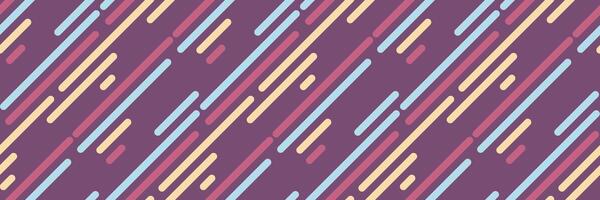 Abstract diagonal lines pattern. Pastel colors on a muted purple background create a dynamic, modern design. Ideal for website backgrounds, textiles, or packaging. vector