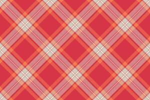 Yard pattern tartan check, art texture seamless plaid. Bathroom background fabric textile in red and light colors. vector