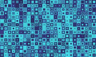 Abstract teal and navy blue square pattern. Perfect for website backgrounds, digital art, tech presentations, or modern design projects. Represents data, technology, or connectivity. vector