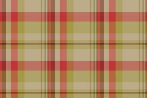 Painting plaid texture, uniform check pattern tartan. Tissue seamless fabric textile background in yellow and orange colors. vector