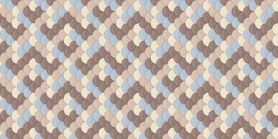 Abstract seamless pattern. Elegant neutral color palette of beige, brown, and blue creates a sophisticated woven texture, ideal for website backgrounds, textile design, or branding. vector
