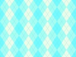 Elegant pastel blue and cream argyle diamond pattern. Perfect for backgrounds, textiles, or stationery designs. A classic pattern given a fresh, modern update. vector