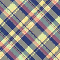 Elegant pastel plaid pattern, perfect for textile design, fashion, or website backgrounds. The soft color palette evokes feelings of calmness and sophistication. vector
