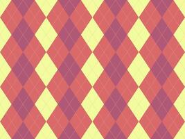Elegant argyle pattern in pastel hues. Perfect for backgrounds, website designs, or textile projects. This timeless design evokes sophistication and classic style. vector