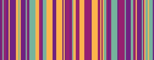 Vibrant vertical stripes in rich purple, orange, and teal create a dynamic, modern pattern. Ideal for backgrounds, textiles, or web design, this image evokes energy and style. vector