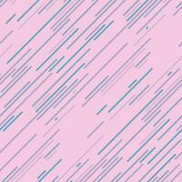Abstract pink and teal diagonal lines pattern. Modern geometric design ideal for backgrounds, websites, or textile prints. Versatile, minimalist style evokes speed, movement, and connection. vector