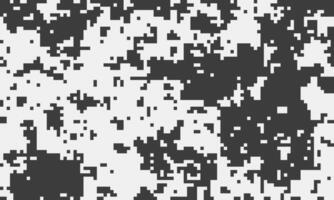 Abstract monochrome pixel art background. Ideal for digital design, website banners, and techthemed projects. vector
