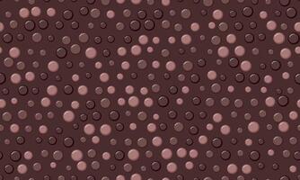 Abstract seamless pattern of varying sized circles in shades of brown and mauve. Perfect for backgrounds, textures, or website design. Evokes feelings of calmness and sophistication. vector