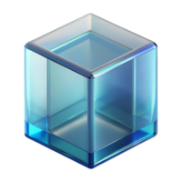 unforgettable urban Glass block, translucent, architectural element with Transparent Background 4K png