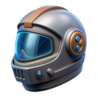 peaceful vibrant Ultra-detailed concept art style, isolated cutout of a futuristic motorcycle helmet with HUD display, hyper-specific with Transparent Background museum quality png