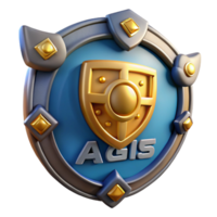 striking calm avant-garde Aegis, shield of Zeus and Athena with Transparent Background authentic png