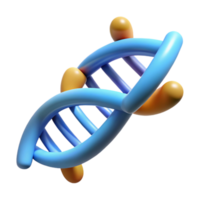 harmonious splendid Hyper-specific, professional render of a single, DNA molecule, scientifically accurate, isolated cutout with Transparent Background perfect clarity png