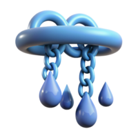mesmerizing coastal Rain chain, decorative alternative to downspout with Transparent Background authentic png