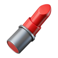 stunning creative Professional render of a single lipstick, closed, red Isolated cutout with Transparent Background top-tier png