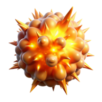 romantic mesmerizing A dynamic, exploding supernova of particles, with Transparent Background handcrafted png