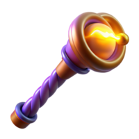 notable renaissance Hyper-specific, ultra-detailed render of a single, glowing energy whip with crackling energy with Transparent Background impeccable png