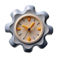 hypnotic futuristic A single, abstract clock face with distorted numbers, with Transparent Background 4K png
