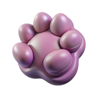 quintessential abstract Ultra-detailed, isolated cutout of a single Sphinx paw, hyper-specific, professional render, concept art style with Transparent Background masterfully captured png