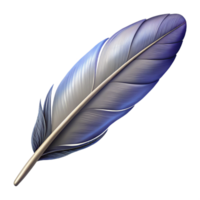 serene contemporary Hyper-specific, isolated cutout of a single Harpy feather, photorealistic, ultra-detailed, professional render with Transparent Background top-tier png