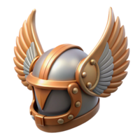 picturesque renaissance A winged helmet with intricate carvings, with Transparent Background exclusive png