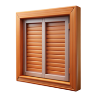 notable baroque Window shutter, wood, with Transparent Background high resolution png