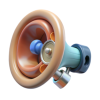 whimsical radiant Hyper-specific, professional render of a biomechanical ear with internal speakers and microphones, isolated cutout with Transparent Background refined png