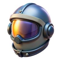 serene tranquil geometric Photorealistic, professional render of a futuristic pilot helmet, hyper-specific, isolated cutout with Transparent Background exclusive png
