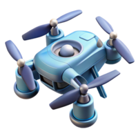 unparalleled retro Concept art style, isolated cutout of a high-tech drone, ultra-detailed, hyper-specific with Transparent Background high quality png