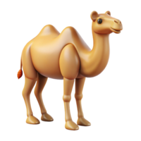 pristine sought-after Camel, two humps, desert animal with Transparent Background png
